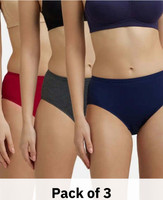 JOCKEY 1406 High Coverage Super Combed Cotton Women Hipster Red, Grey, Black Panty