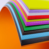 Eclet 100 pcs A4 Size Color Sheets (10 Sheets Each Color) Art and Craft Paper Double Sided Colored(Length -27.5 cm Width - 20.3 cm) A4 90 gsm Coloured Paper(Set of 100, Multicolor)
