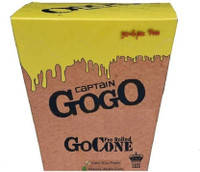 CAPTAIN GOGO Pre 56 pieces cones And GIFT INSIDE THE BOX Pre rolled King Size 13 gsm Paper Roll(Set of 1, Brown)