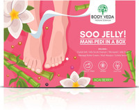 Body Veda Soo Jelly 7 Steps Crystal Pedicure- Manicure Kit(80 ml, Set of 7)