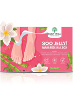 Body Veda Soo Jelly 7 Steps Crystal Pedicure- Manicure Kit(80 ml, Set of 7)