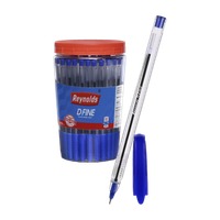 Reynolds DFine Ball Pen(Pack of 70, Ink Color - Blue)