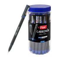 FLAIR Carbonix Ball Pen(Pack of 25, Ink Color - Blue)