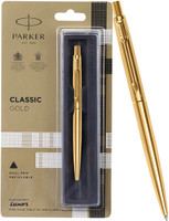 PARKER Classic Gold Ball Pen(Ink Color - Blue)