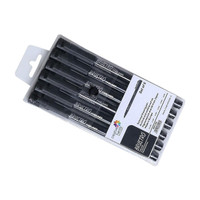 BRuSTRO Professional Pigment Based Technical Fineliner Pen(Pack of 6, Ink Color - Black)