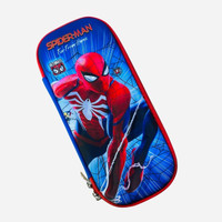 CRAFTY CUDDLE Spiderman Designed Pencil Box | Pouch Pencil Case for Boys & Girls, Pencil Pouch for Kids Art EVA Pencil Box(Set of 1, Multicolor)