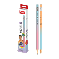 Flair Creative Move Mechanical Pencil Pack of 10 Pencil(Set of 12, Multicolor)