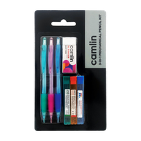 Camlin 3-in-1 Mechanical Pencils Pack Pencil(Set of 7, Multicolor)