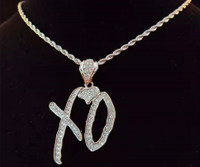 FashionLobby xo1111 Silver Zircon Alloy Pendant
