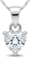 Parnika Sterling Silver Cubic Zirconia Sterling Silver Pendant