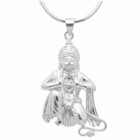 Parnika Bajrangbali ji pendant Sterling Silver Pendant