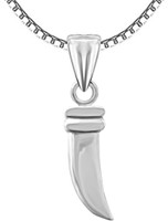 Parnika Religious Traditional Sikh Kirpan Pure 92.5 Sterling Silver Pendant
