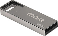 MarQ by Flipkart MQPD_128_U20 128 GB Pen Drive Compatible with Desktop Computer, Laptop, Television USB 2.0 Metal Case(Silver)