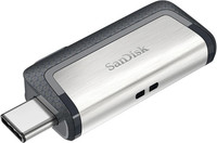SanDisk SDDDC2-256G-I35 256 GB OTG Drive Compatible with Desktop Computer, Tablet, Mobile, Laptop USB 3.1 Plastic Case(Black, Type A to Type C)