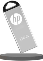 HP x220x 128 GB Pen Drive Compatible with Mobile, Laptop, Desktop Computer, Tablet, Audio Player USB 2.0 Metal Case(Silver)