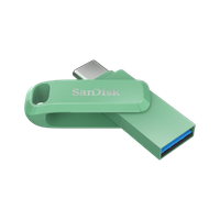 SanDisk SDDDC3-128G-I46GPD 128 GB OTG Drive Compatible with Desktop Computer, Laptop, Mobile USB 3.2 Metal Case(Green, Mobile Pendrive)