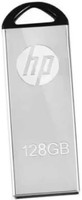 HP V220q 128 GB Pen Drive Compatible with Laptop USB 2.0, USB 3.0 Metal Case(Silver)