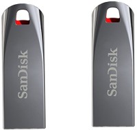 SanDisk Cruzer Force Usb Flash Drive 3.0 ( Pack Of 2) 16 Pen Drive(Silver)