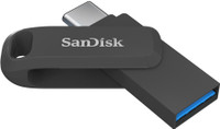 SanDisk SDDDC3-064G-I46PD 64 GB OTG Drive Compatible with Desktop Computer, Laptop, Mobile, Tablet USB 3.2 Plastic Case(Black, Mobile Pendrive)