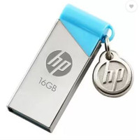 HP HPFD215B-16G 16 GB Pen Drive Compatible with Television, Mobile, Laptop, Desktop Computer, Audio Player USB 2.0, USB 3.0 Metal Case(Silver)