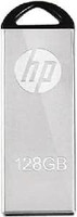 HP 220VW 2.0/3.0 128 GB Pen Drive Compatible with Audio Player, Desktop Computer, Gaming Console, Laptop, Television USB 2.0 Metal Case(Grey)