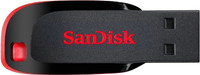 SanDisk Cruze Blade SDCZ50 128 GB Pen Drive Compatible with Audio Player, Desktop Computer, Laptop, Mobile, Television USB 2.0 Plastic Case(Red, Black)