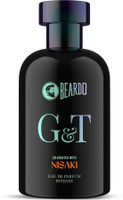 BEARDO G & T Perfume EDP INTENSE | CO-CRAFTED WITH NISAKI | Strong & Long Lasting Eau de Parfum  -  100 ml(For Men)
