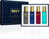 Envy Blue Luxury Perfume Gift Set (20 ml x 4) Eau de Parfum  -  80 ml(For Men)
