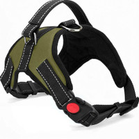 Subaka Dog Buckle Harness(Extra Large, Olive Green)