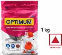 OPTIMUM- OPTIMUM-1 KG Fish 1000 gm Dry Young, Adult Fish Food