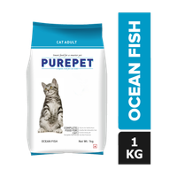 Purepet Ocean Fish 1 kg Dry Adult Cat Food