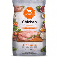 Meatiful Chicken with Eggs, Liver and Nutritious Vegetables Chicken 20 kg Dry Adult Dog Food