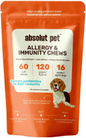 AbsolutPet Immunity Postbiotic Dog Chews Pet Health Supplements(120 g)