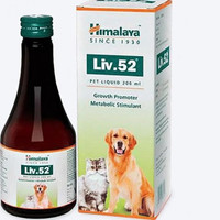 HIMALAYA LIv 52 Liver tonic for dog and cat Pet Health Supplements(200 ml)