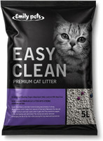Emily Pets Fresh Scented Bentonite Cat Litter (Lavender, 5 L) Pet Litter Tray Refill