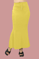 SHAYONAM K.MT._Fish_Yellow_XXL_Saree Shapewear shapewear petticoat For women Lycra Blend Petticoat(XXL)