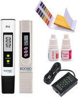 konvio neer Digital pH Meter, pH Strips, pH and ORP Drop,Temperature Meter for Water Testing pH Testers