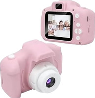 BuyLuxe Camera for Kids with HD Video Recording, Selfie Camera and Games DSLR Camera Pink Kids Camera(Pink)