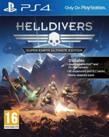 Helldivers Super-Earth Ultimate Edition PS4 Games CD | Co-Op Sci-Fi Twin-Stick Shooter with Squad Based Tactical Combat | Alien War Missions | PS game with Friendly Fire Strategy & Super Earth Military Operations Gameplay | ps4 games playstation | Perfect gift for Gamer (Ultimate Edition)(for PS4, V