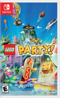 LEGO Party Nintendo Switch Games CD | 4-Player Party Game with 60 Mini-Games | Themes & Family Game Night Fun, nintendo games switch for Kids & Party Players | Perfect gift for gamers(for Switch, VR Compatible)