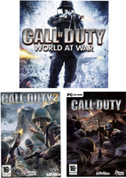 CALL OF DUTY WORLD AT WAR COMBO Edition Pc Game Dvd (Offline only) Complete Games [dvd_rom] (Complete Edition)(for PC)