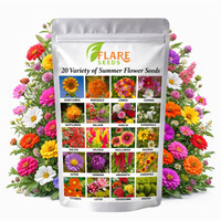 FLARE SEEDS 20 Variety Of Summer Flower Seeds Combo Pack For Home Gardening Seed(20 g)