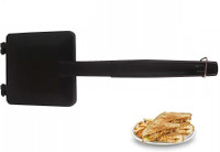 GLARIXA Newest Non-Stick Gas Toaster Compatibility for Sandwich Maker 2 W Pop Up Toaster(Black)