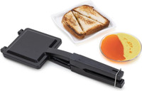 RECTITUDE Best Quality Non-Stick Gas Toaster Compatibility for Griller Sandwich Maker T030 2 W Pop Up Toaster(Black)