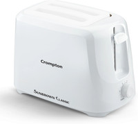 Crompton ACGPT-SUNBROWNC 700 W Pop Up Toaster(White)
