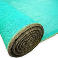 Buildingshop.in Green Net for Garden - 50% (5 X 100 Ft) Raw Product Factory Outlet Non-Stitch Portable Green House(Green)