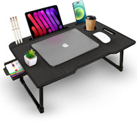 jaykhodal Solid Wood Study Table(Free Standing, Finish Color - BLACK, Pre-assembled)
