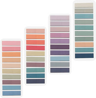 SANCORP 800pcs Self-Adhesive Sticky Tabs Sticky Index Tabs for Books Page Sticky Notes 200 Sheets Sticky Notes, 10 Colors(Set Of 4, Multicolor-4)