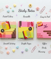 SHANTI Self Adhesive Neon 300Sticky Notes Pad| 100 Sheets 300Sheets 3x3Inch Sticky Notes|, 5 Colors(Set Of 3, Multicolor)