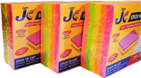 JKK Eco Friendly Sticky note pad And Removable Sticky Notes 400 Sheets Regular, 5 Colors(Set Of 5, 5)